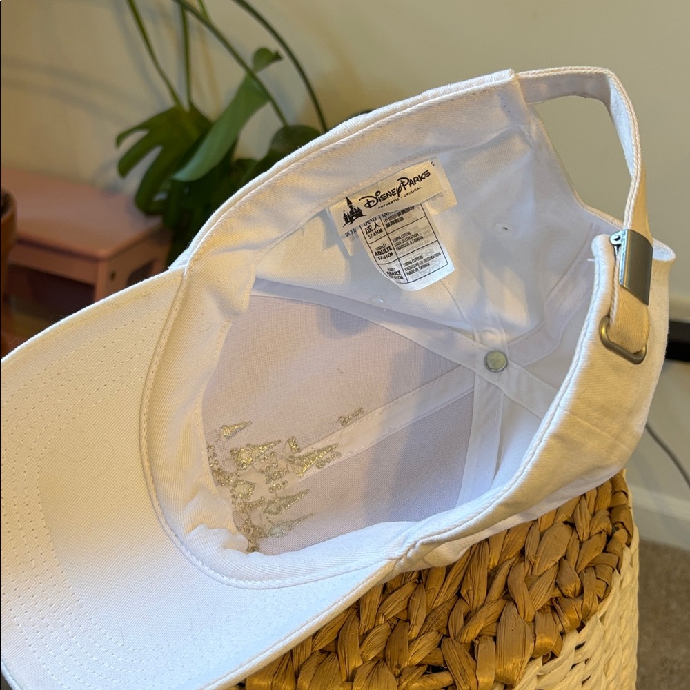 Disney Castle White and Pink Baseball Cap - Picture 3 of 3